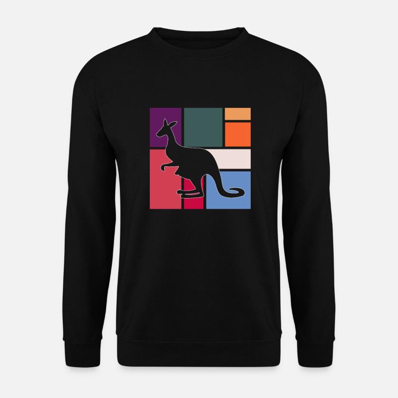 Kangaroo - Unisex Sweatshirt - black