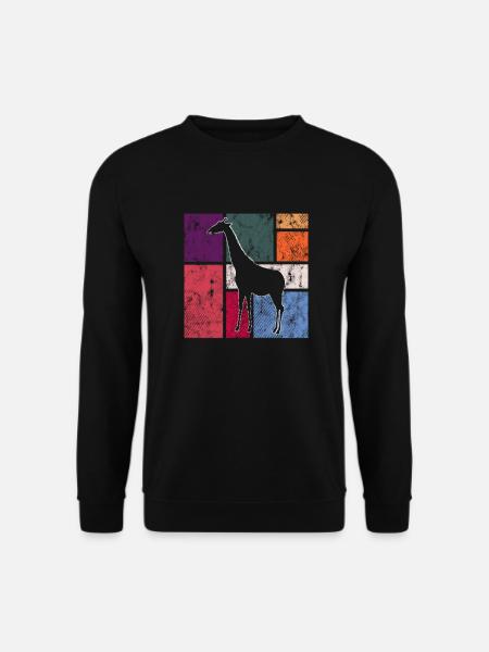 Girafe - Sweat-shirt Unisexe - noir