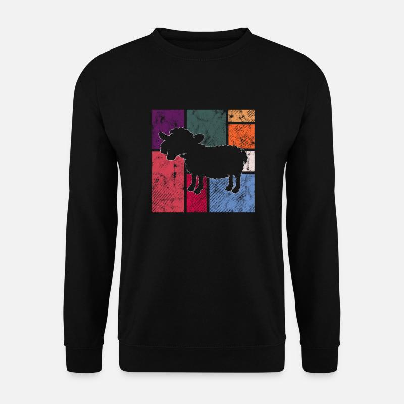 Sheep - Unisex Sweatshirt - black