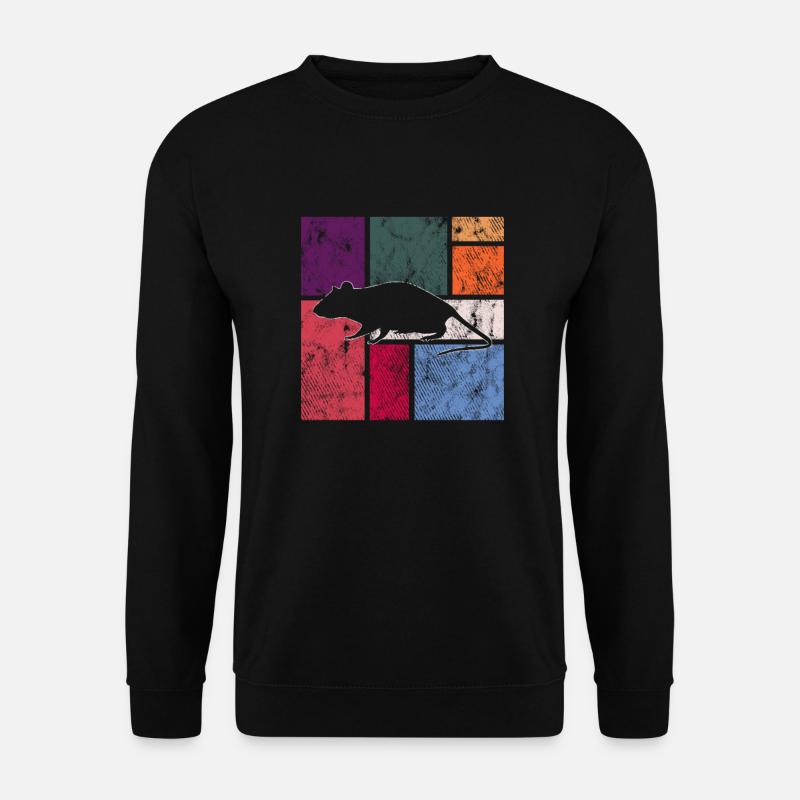 Maus - Unisex Pullover - Schwarz