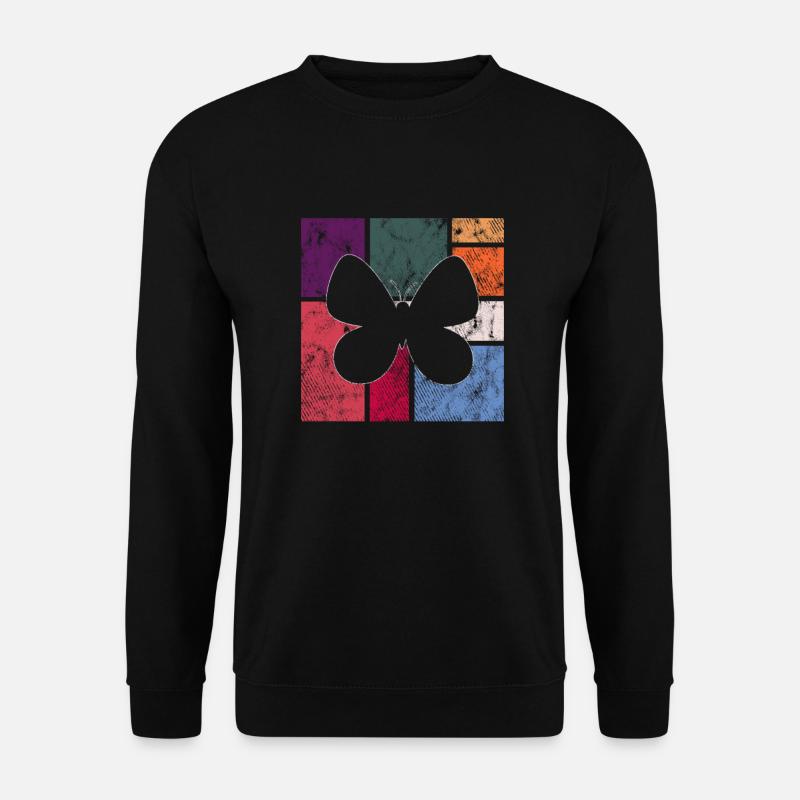 Butterfly - Unisex Sweatshirt - black