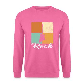 Rock - Unisex Pullover - Pink - Vorne