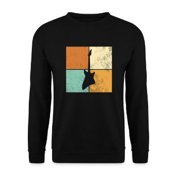 Rock - Unisex Pullover - Schwarz - Vorne - Alina (178cm) & Michal (187cm)