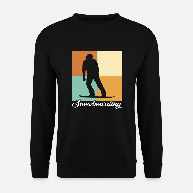 Planche à neige - Sweat-shirt Unisexe - noir
