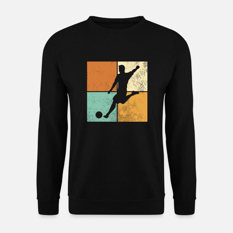 Fußball - Unisex Pullover - Schwarz