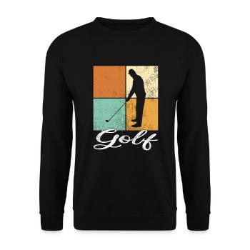 Gulf - Unisex Sweatshirt - black - Front - Alina (178cm) & Michal (187cm)