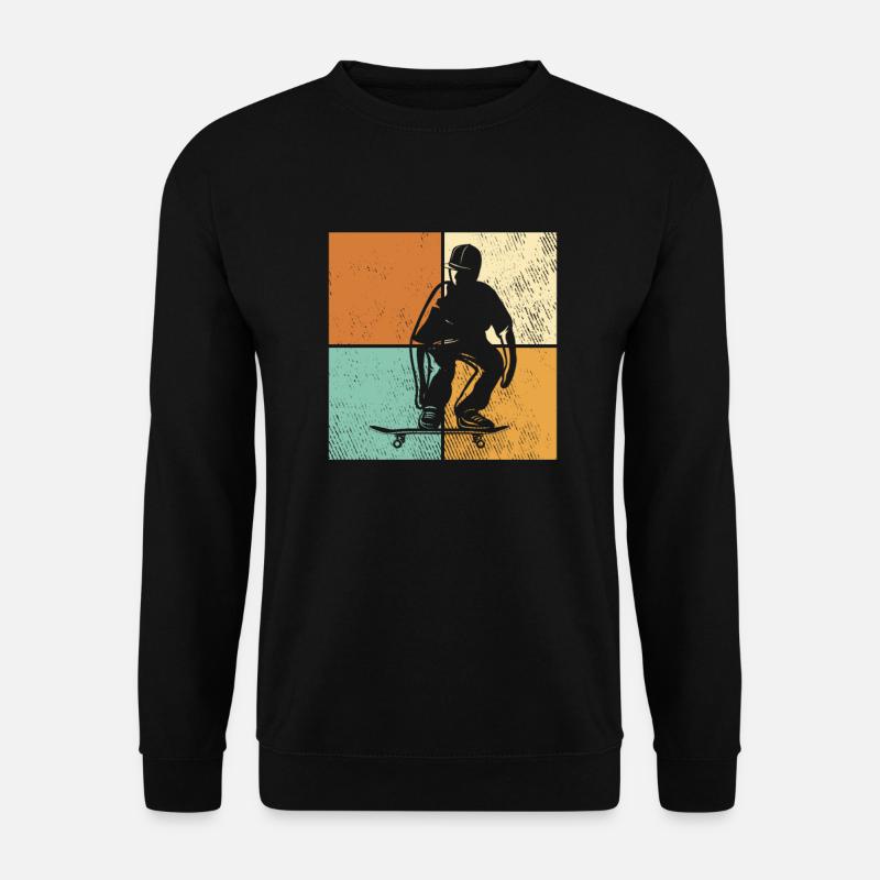 Skate - Unisex Pullover - Schwarz