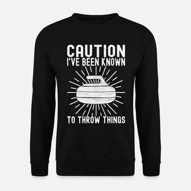 Curling Curling players - Unisex Sweatshirt - black