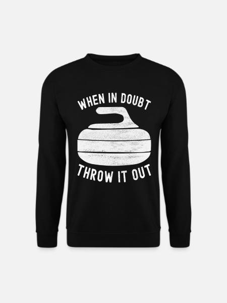 Curling Curling players - Unisex Sweatshirt - black