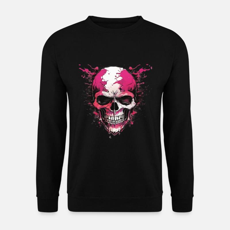 Skulls Skull Skull Skull Bones - Unisex Sweatshirt - black