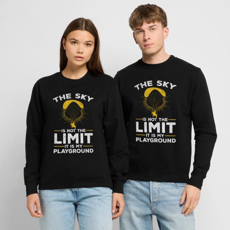 Paramotor Paramotoring Funny Powered Paraglider Unisex Sweatshirt