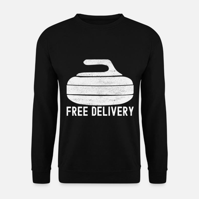 Curling Curling players - Unisex Sweatshirt - black