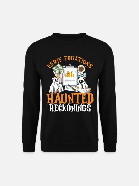 Uncanny equations Spooky bills H - Unisex Sweatshirt - black