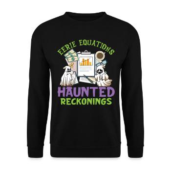 Équations étranges Spooky Reckonings H - Sweat-shirt Unisexe - noir - Devant - Alina (178cm) & Michal (187cm)