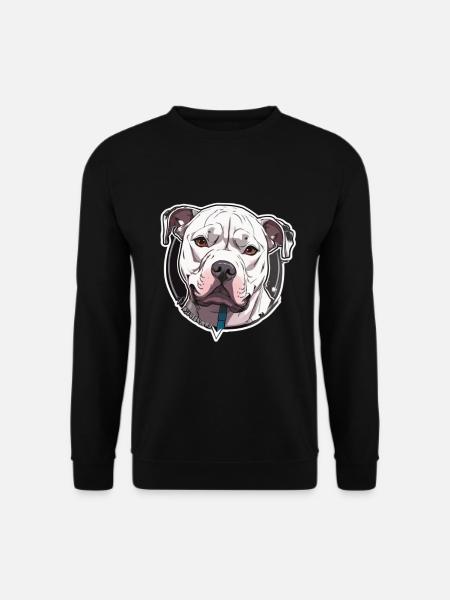 Pitbull Pitbull Hund Pitbull Kleidung Pitbulls - Unisex Pullover - Schwarz