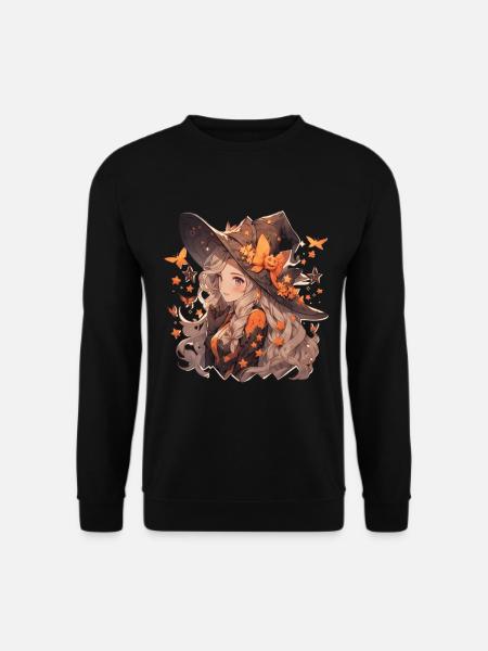 Hexe Hexen Hexe Halloween Hexen Outfit - Unisex Pullover - Schwarz