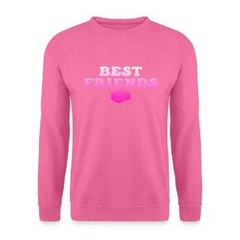 Meilleurs ami - Sweat-shirt Unisexe - rose - Devant