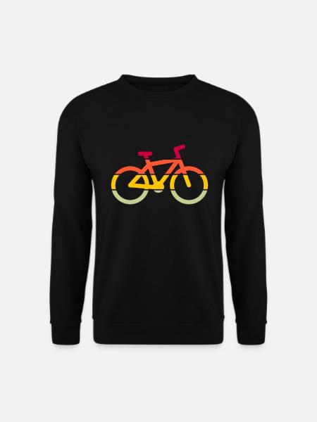 Vélo Rétro - Sweat-shirt Unisexe - noir