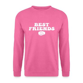 Beste Freunde - Unisex Pullover - Pink - Vorne
