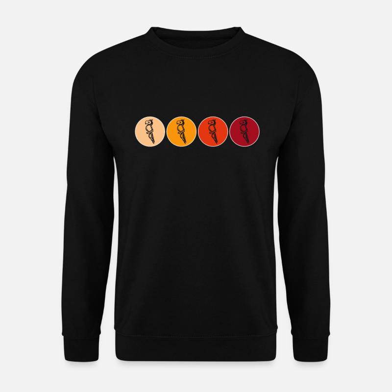 Pelikan Retro - Unisex Sweatshirt - black