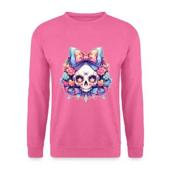 Skulls - Unisex Pullover - Pink - Vorne
