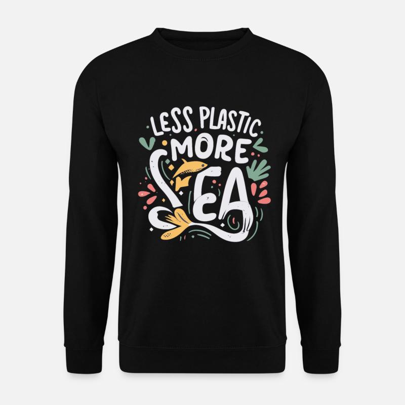 Umwelt - Unisex Pullover - Schwarz