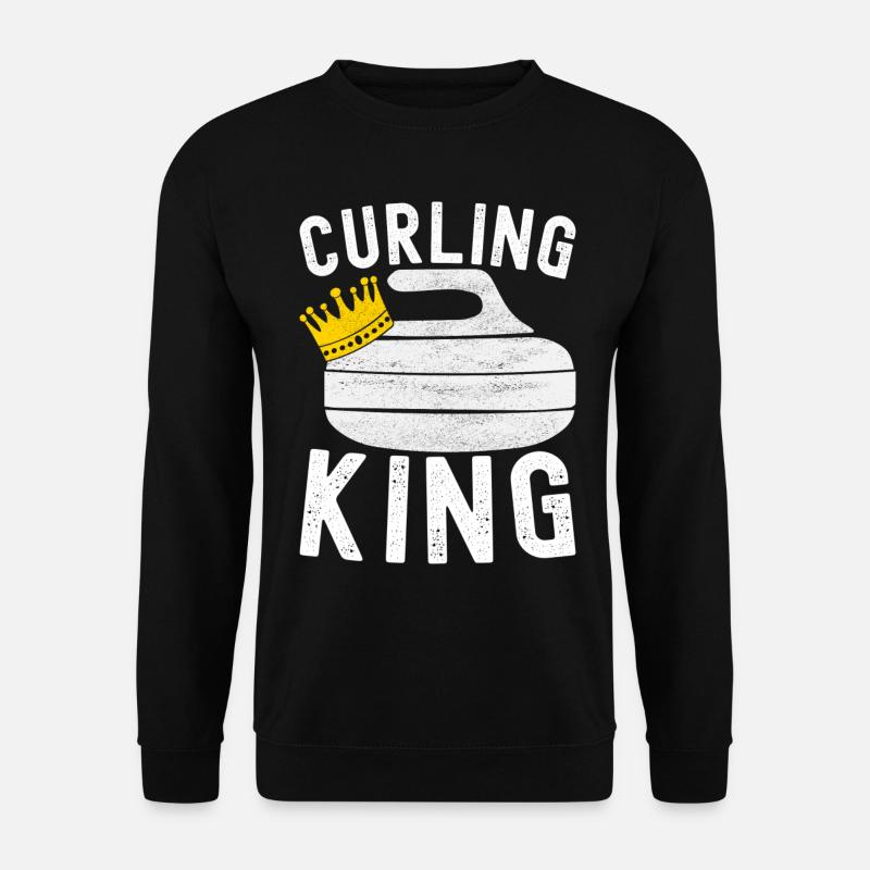 Curling Curling players - Unisex Sweatshirt - black