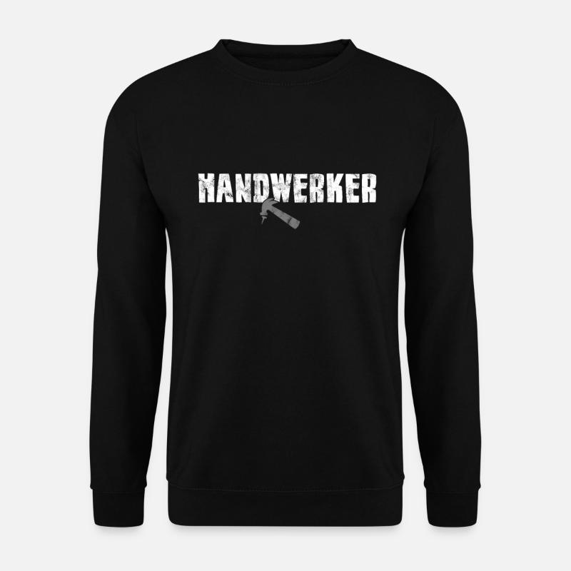 Handwerker - Unisex Pullover - Schwarz