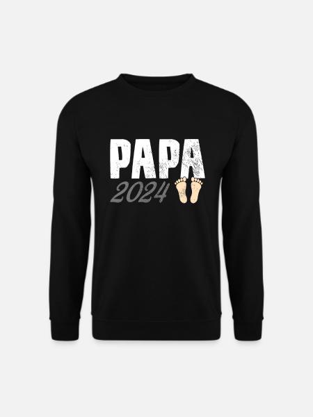 Papa 2024 - Unisex Pullover - Schwarz