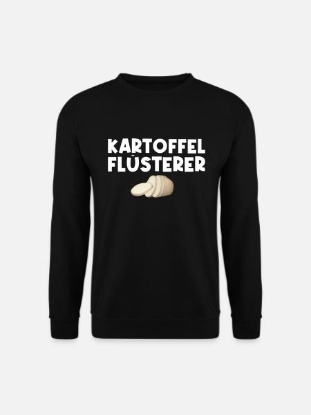 Kartoffel Flüsterer - Unisex Pullover - Schwarz