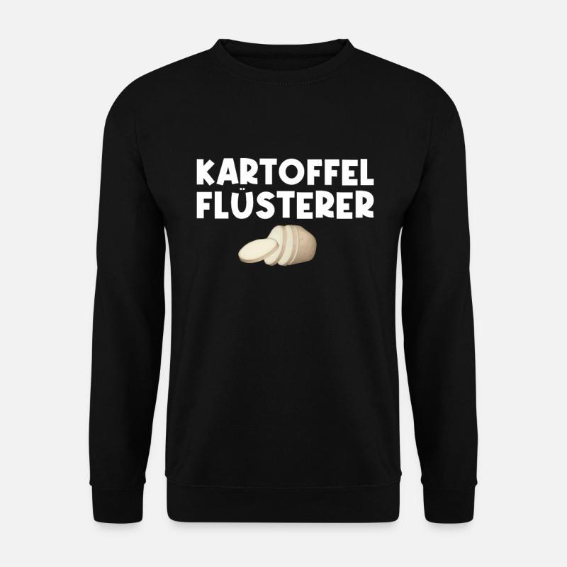 Kartoffel Flüsterer - Unisex Pullover - Schwarz