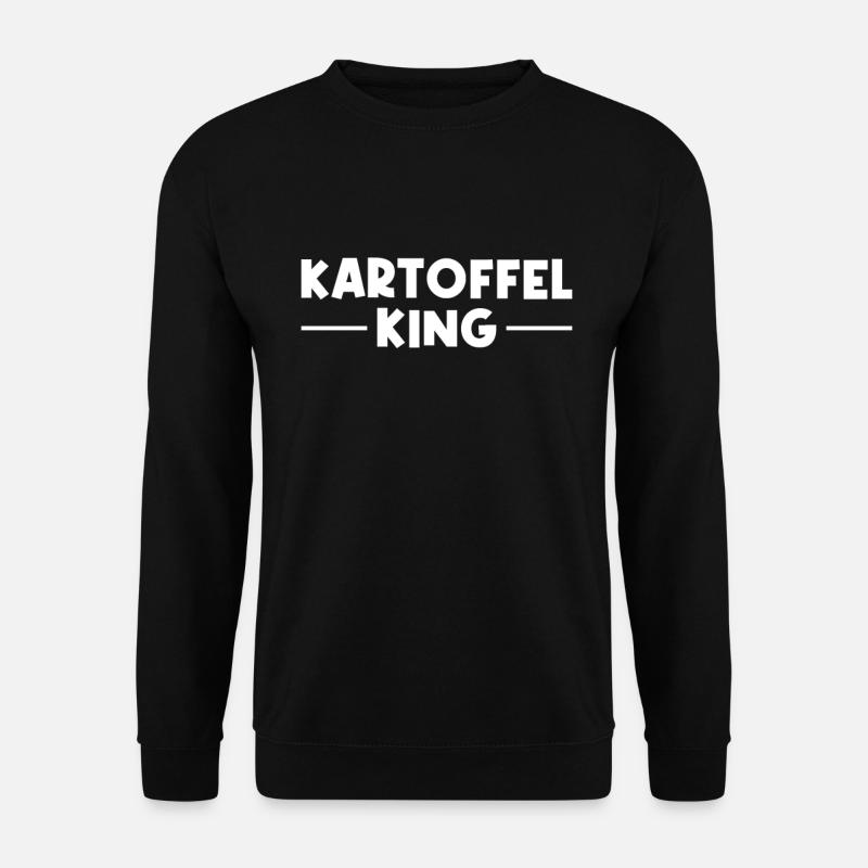 Kartoffel King - Unisex Pullover - Schwarz