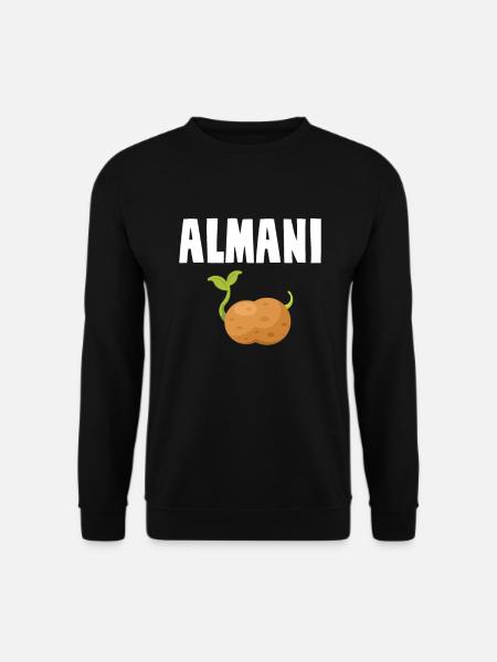 Alman Almani Potato - Unisex Sweatshirt - black