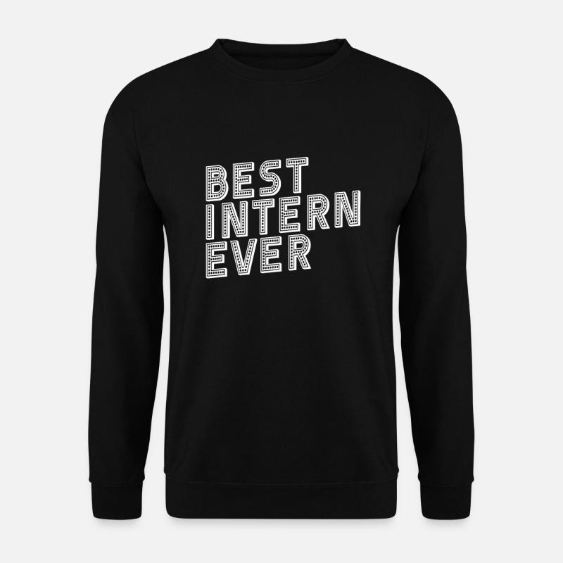 best intern - Unisex Sweatshirt - black