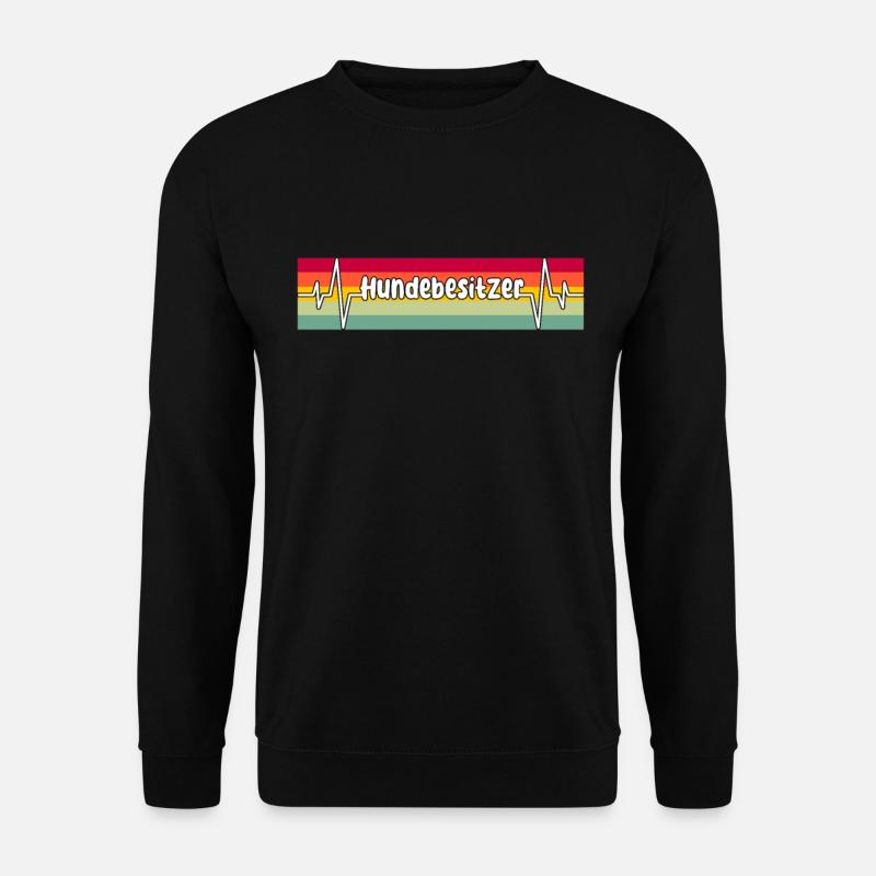 Hundebesitzer - Unisex Pullover - Schwarz
