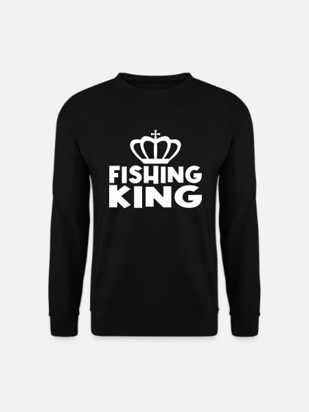 Fishing King - Unisex Sweatshirt - black