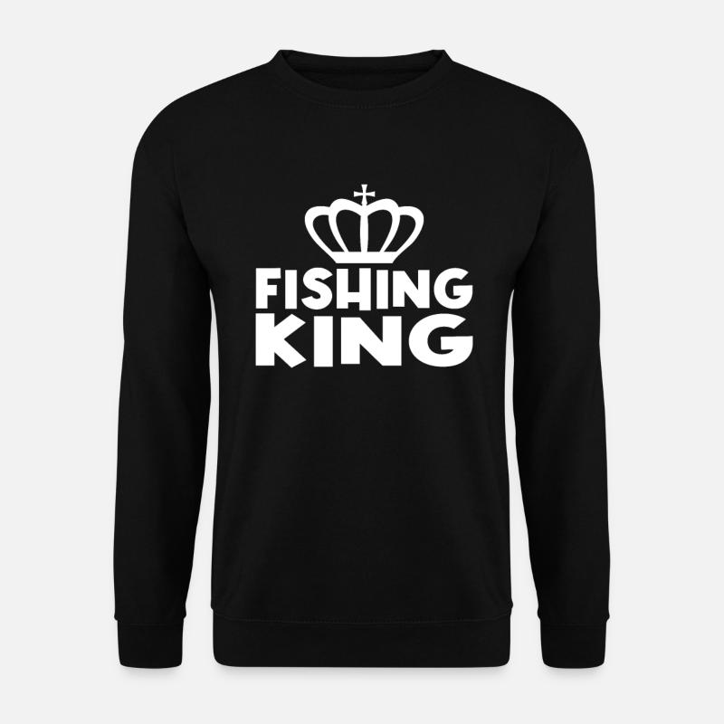 Fishing King - Unisex Sweatshirt - black