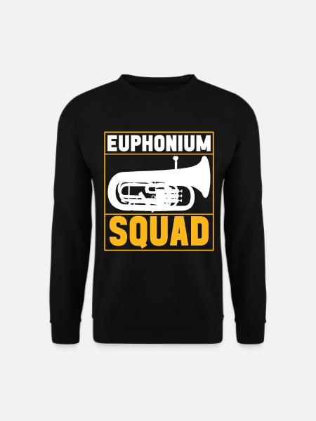 Euphonium Bariton Tenorhorn - Unisex Pullover - Schwarz