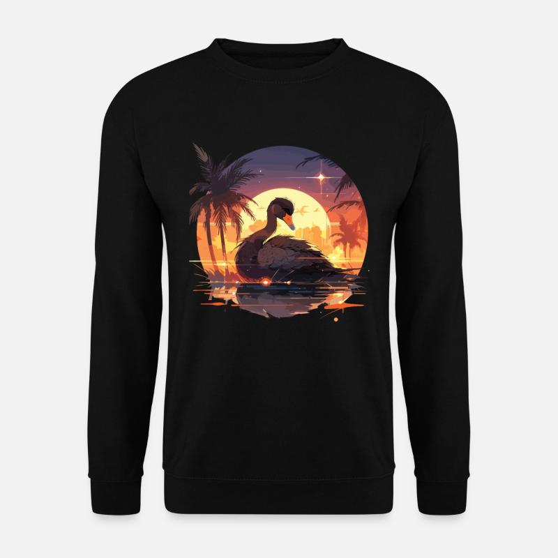 Ente - Unisex Pullover - Schwarz