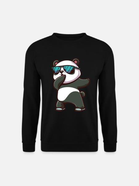 Panda Dabbing Panda Pandas Panda Baby - Sweat-shirt Unisexe - noir