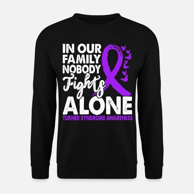 Niemand Kämpft Allein - Unisex Pullover - Schwarz