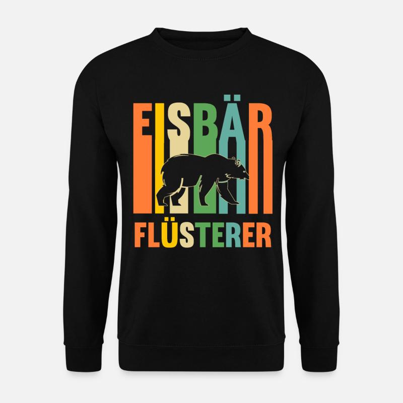 Eisbär Eisbären - Unisex Pullover - Schwarz