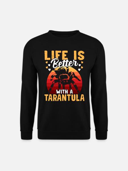 Life is better with the - Unisex Sweatshirt - black