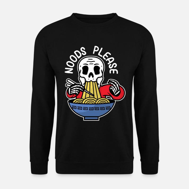 Noods please - Unisex Sweatshirt - black