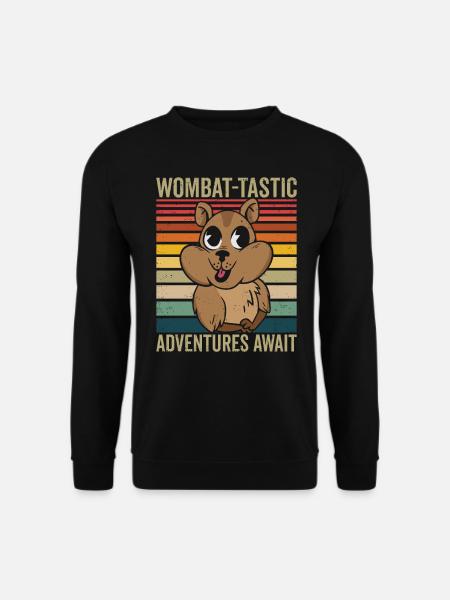 Wombat-tastic Adventures Owner of - Unisex Sweatshirt - black
