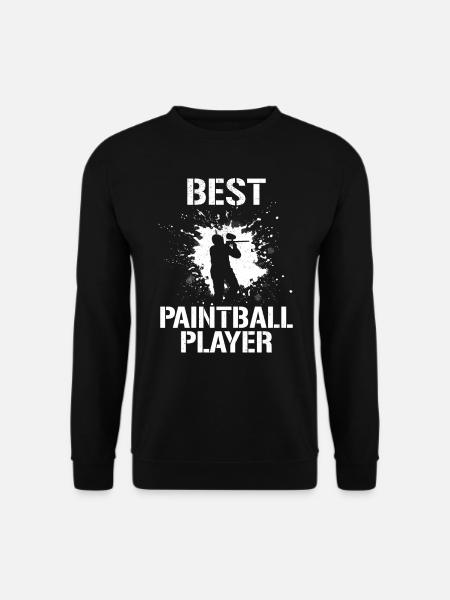 Best Paintball Player - Paintballer - Unisex Sweatshirt - black