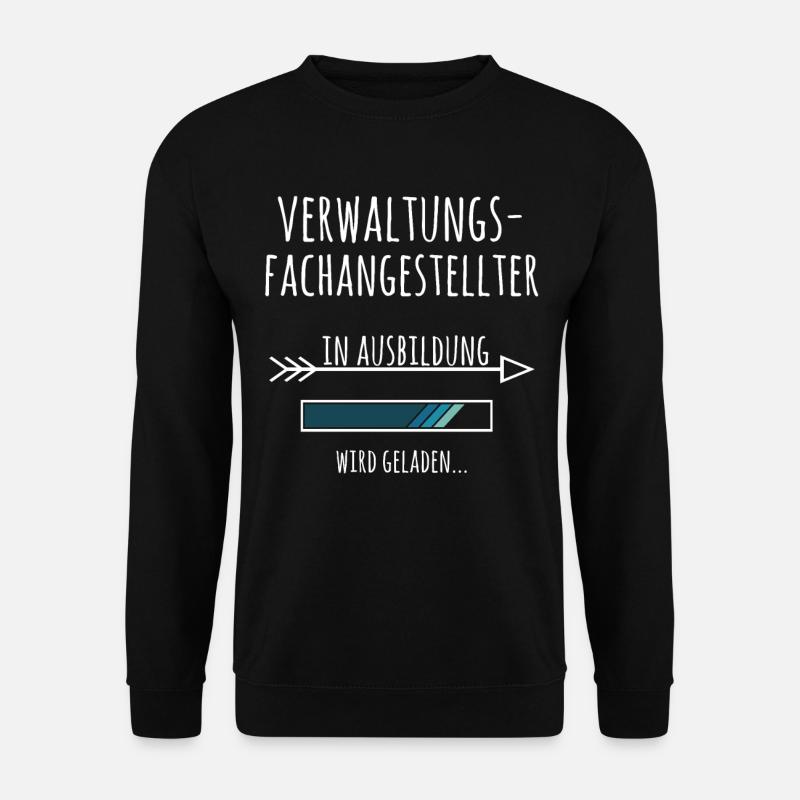 Verwaltungsfachangestellter Ausbildung Beruf - Unisex Pullover - Schwarz