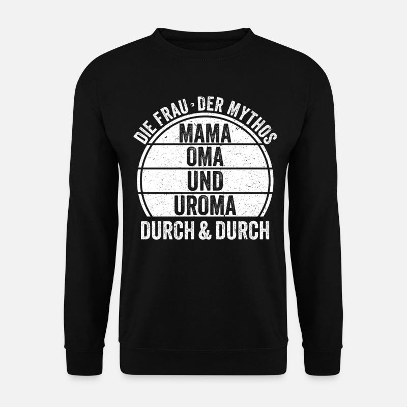 Mutter Mama Oma - Unisex Pullover - Schwarz