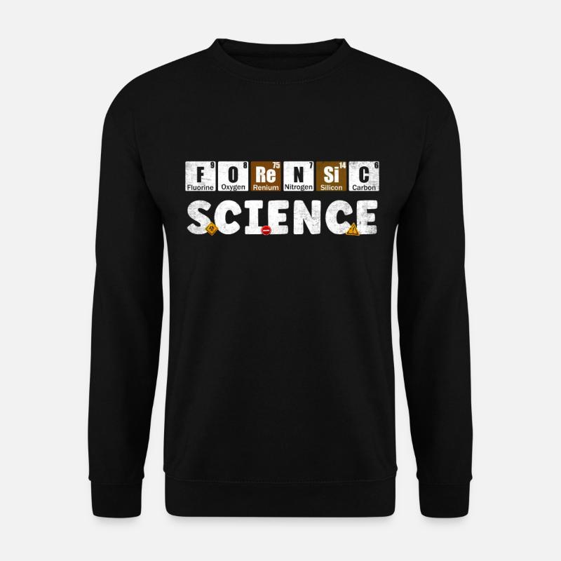 Chemical Elements Criminology - Unisex Sweatshirt - black