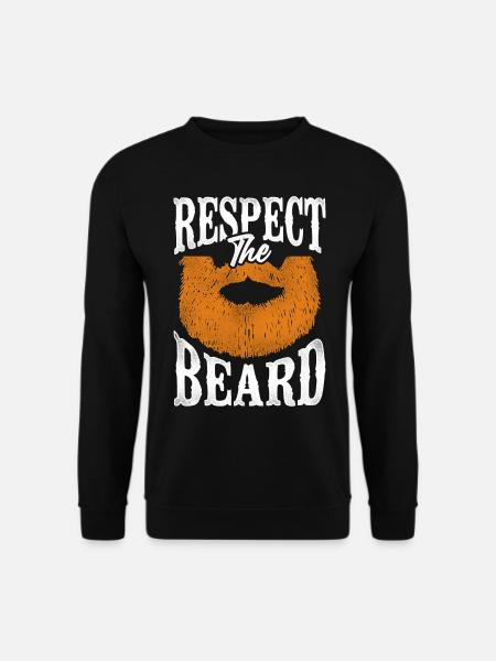 Beard Lover Bearded Man Ginger - Unisex Sweatshirt - black